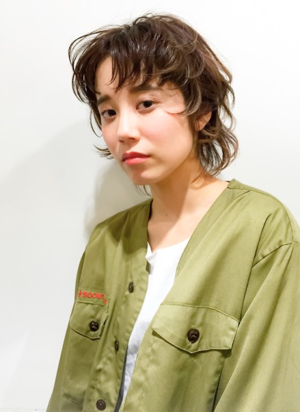 ナチュラルショートウルフ 名古屋の美容室 Buddy Hair バディヘア