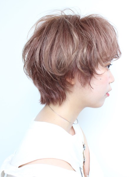 ピンキーマッシュショート 名古屋の美容室 Buddy Hair バディヘア