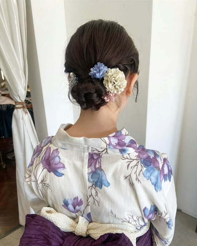 浴衣ヘアセット