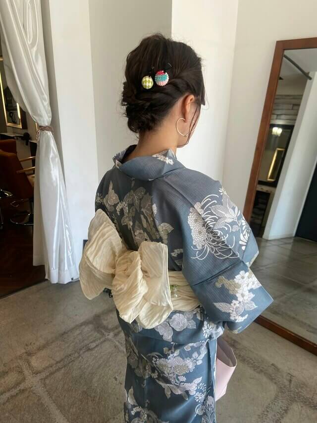 浴衣ヘアセット